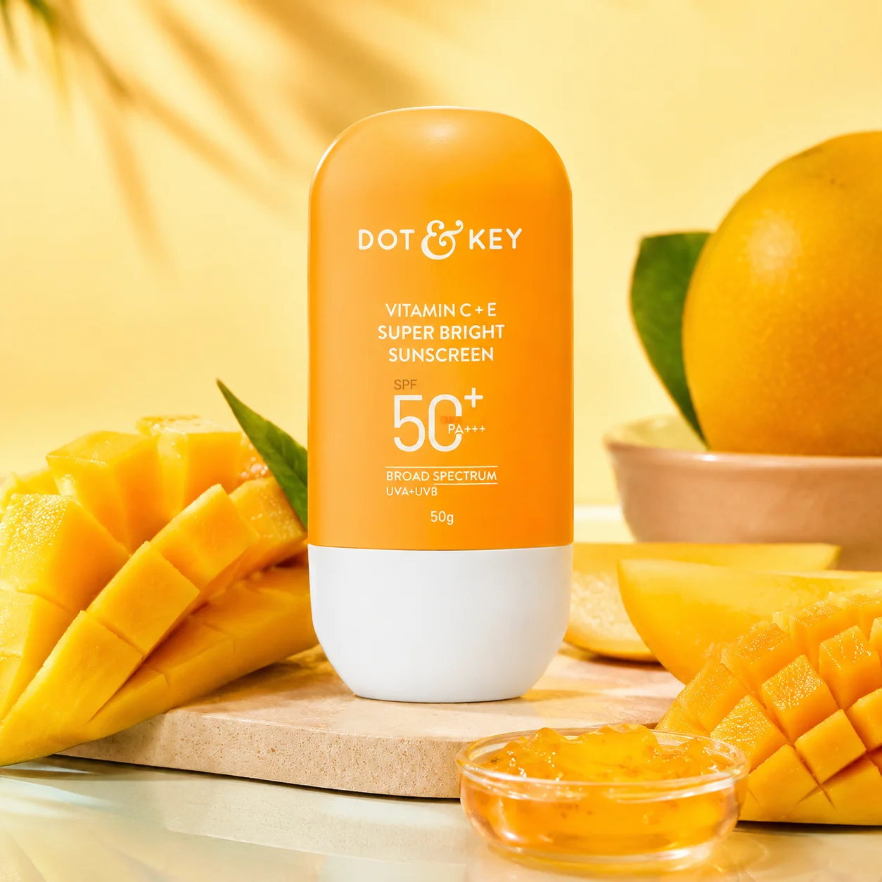 Dot and Key Mango Detan Gel Sunscreen SPF 50+ PA+++ 50g - Image 4