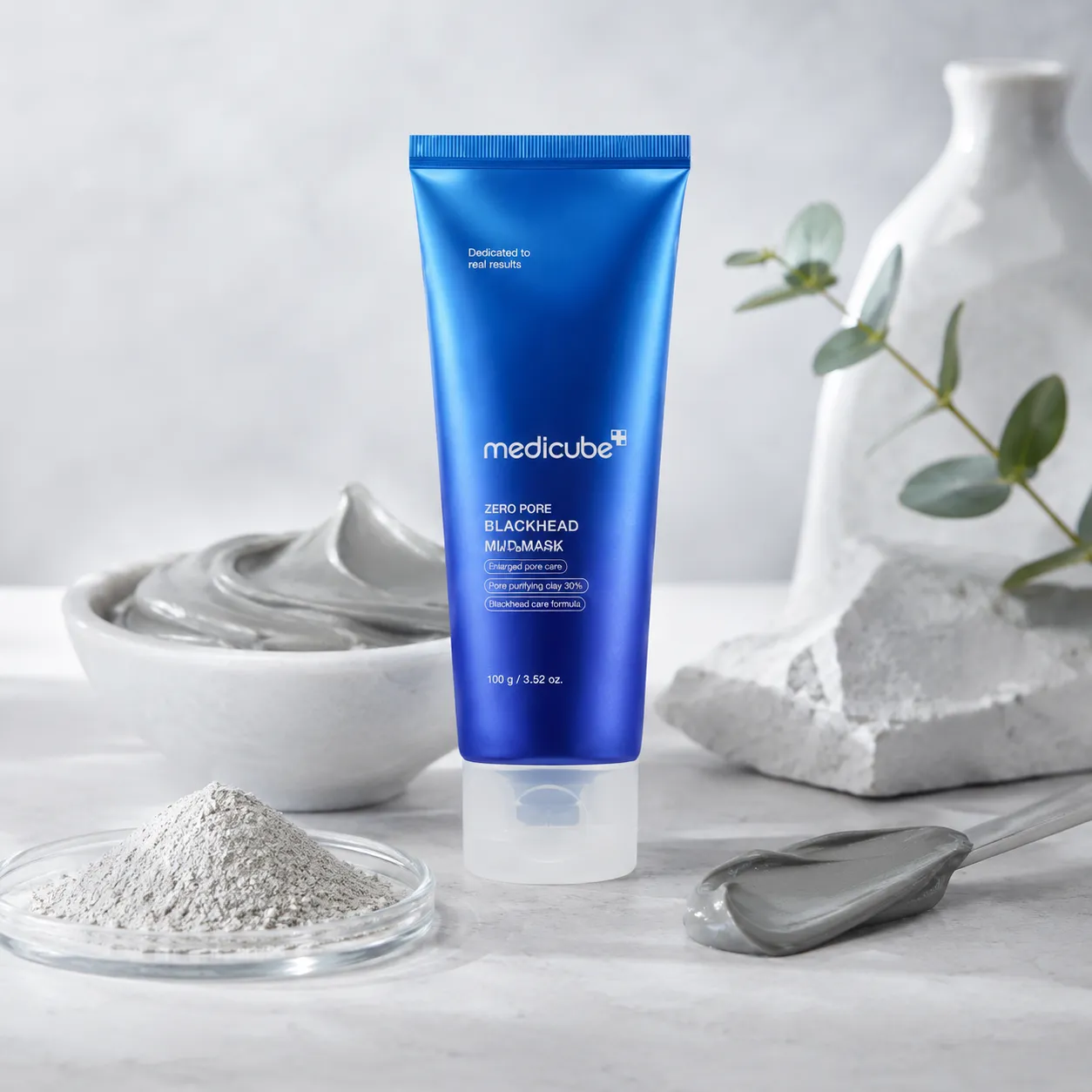 MEDICUBE Zero Pore Blackhead Mud Mask 100g - Image 2